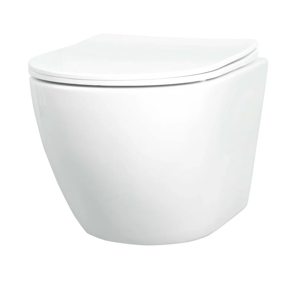Унитаз подвесной с микролифтом Tatsumaki Mommo TOK-TATSUMAKI-4-0TM 32х48.5х36.5см белый