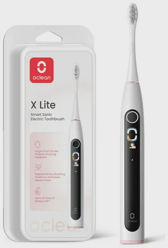 Электрическая зубная щетка Oclean Х Lite серая