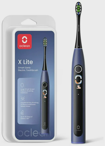 Электрическая зубная щетка Oclean Х Lite синяя