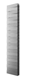 Радиатор биметаллический Royal Thermo PianoForte Tower 300/Silver Satin 22 секции