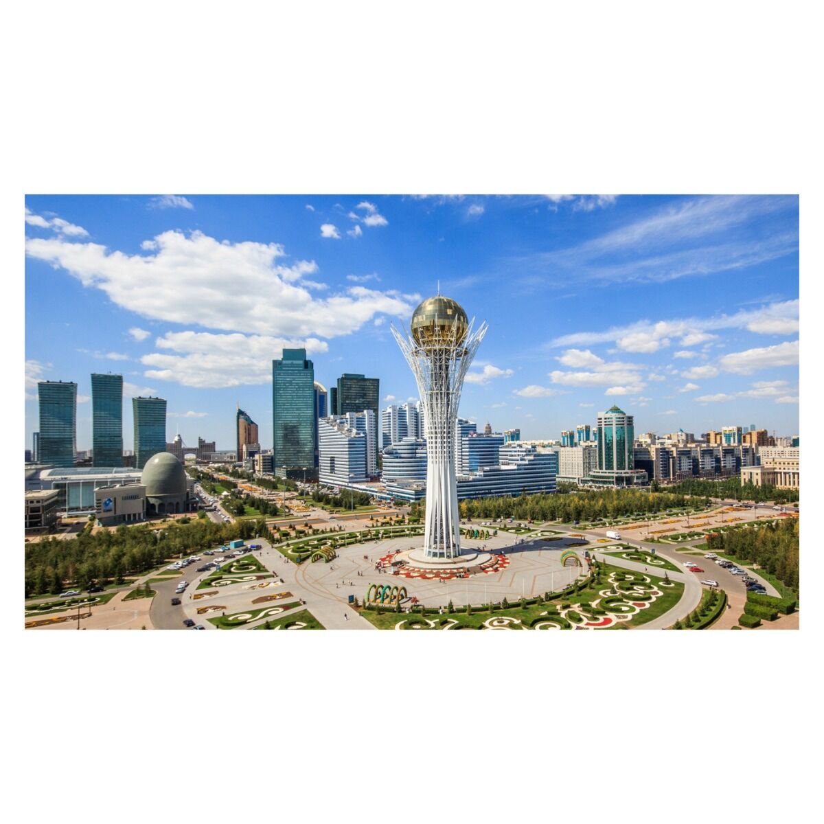 Алмазная мозаика Molly Нур-Султан 40х50 37 цветов купить,NaN