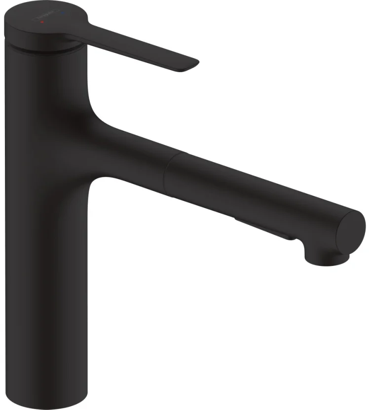 Смеситель Hansgrohe Zesis M33 74801670 черный