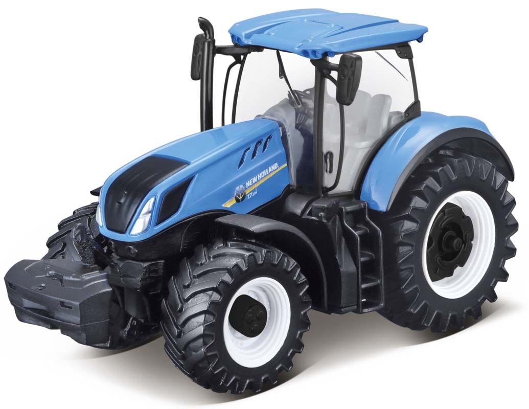 Машинка игрушечная Bburago New Holland T7.315 1:32 синяя купить,NaN