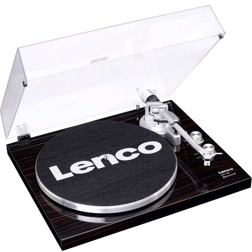Виниловый проигрыватель Lenco LBT-188WA c Bluetooth Черный купить,NaN