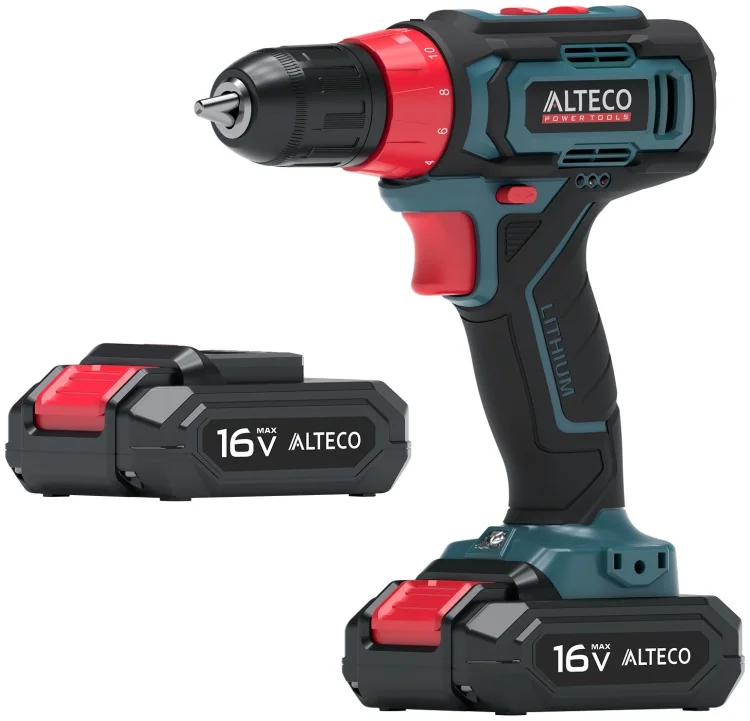 Дрель-шуруповерт Alteco CD 16-28 X2 купить,NaN