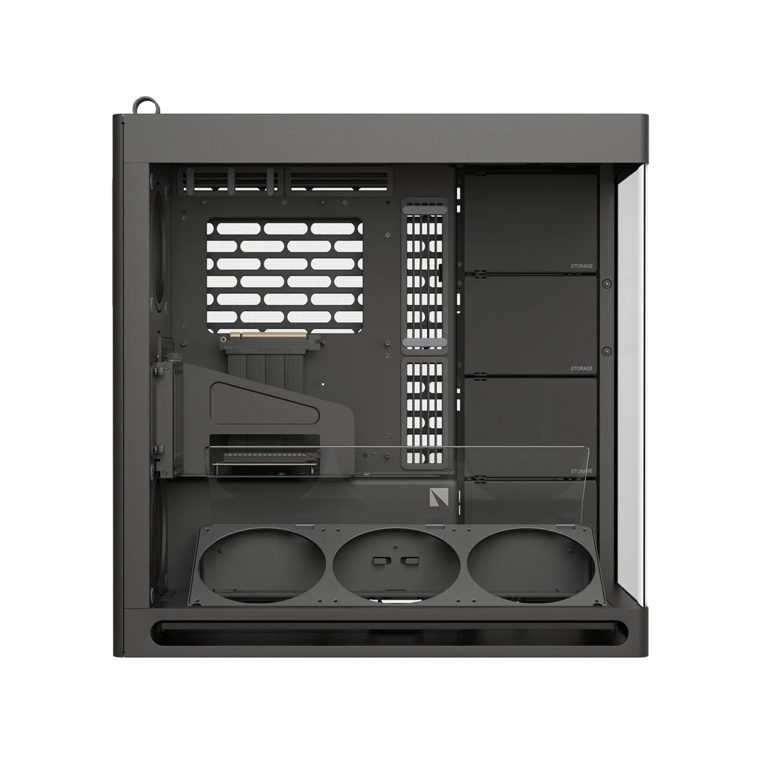 Корпус HAVN HS 420 VGPU BK HVN-CA-HS420-08 чёрный купить,NaN