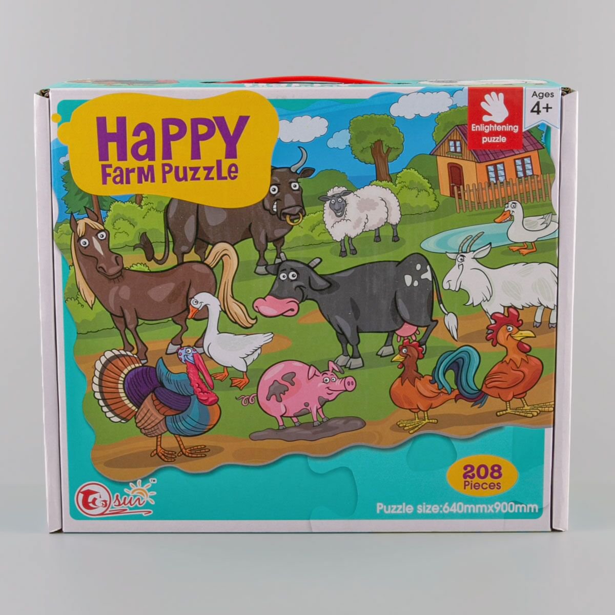 Пазлы Puzzles Моя ферма 208 деталей купить,NaN