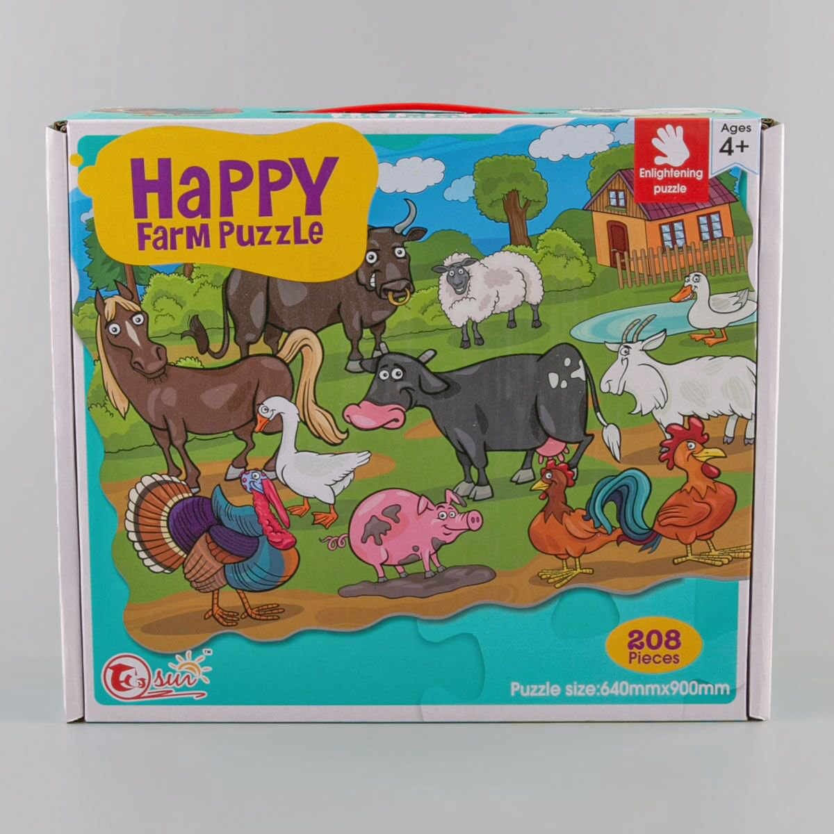 Пазлы Puzzles Моя ферма 208 деталей купить,NaN