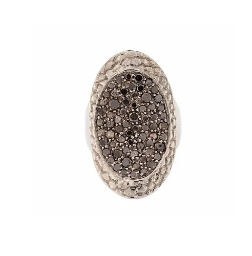 Кольцо 5123crv/101 hell Ring black gold,diamond 2.45 crt,size 55 купить,NaN