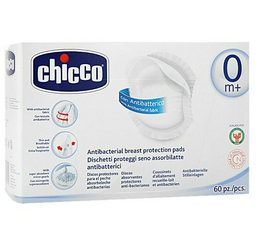 Прокладки для груди Chicco антибактериальные 60 шт