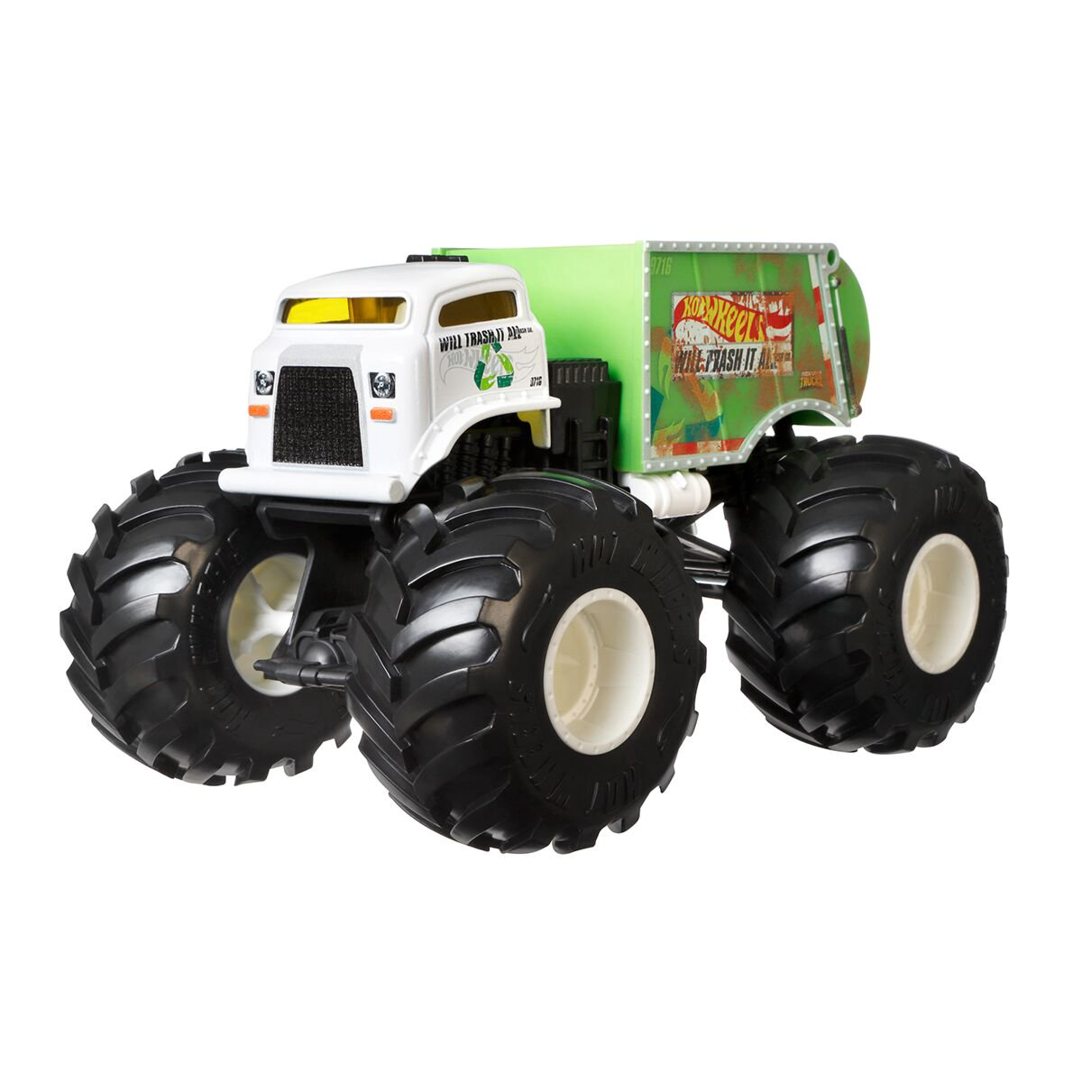 Машинка Hot Wheels Monster Trucks 1:24 Will Trash It All купить,NaN
