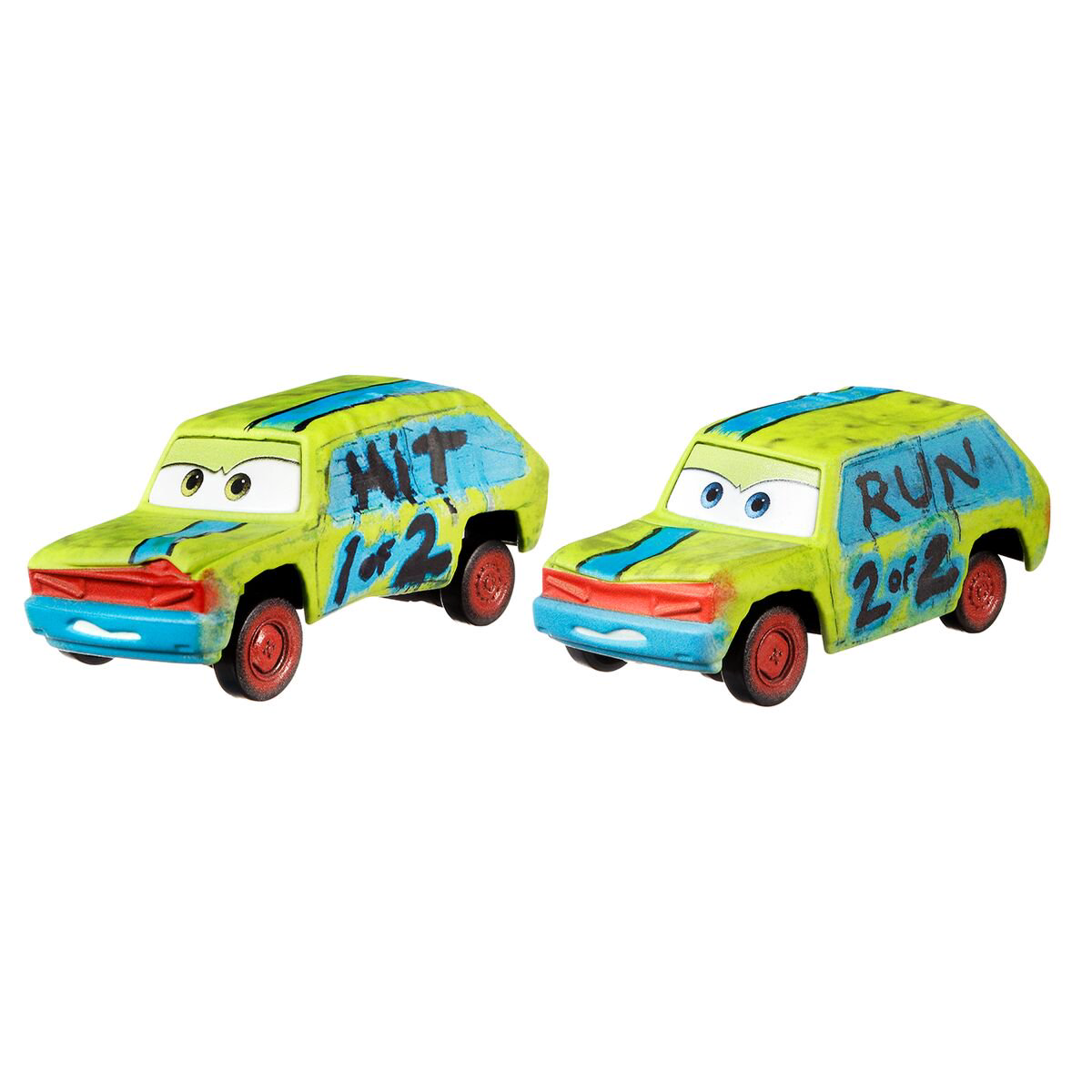 Машинка игрушечная Cars Hit & Run 1:55 2 шт купить,NaN