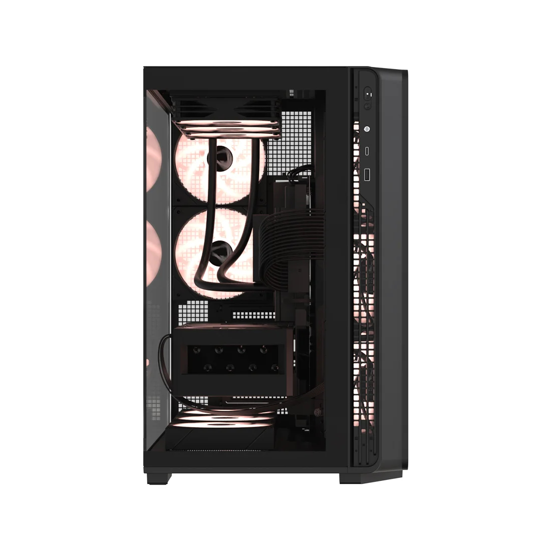 Корпус Formula V Crystal Z7 PA без Б/П чёрный