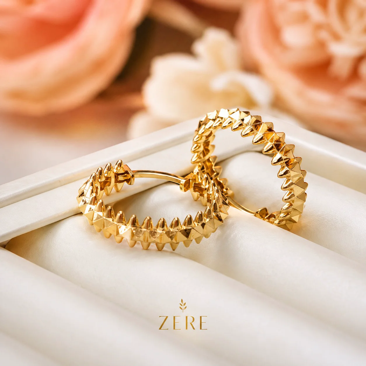 Серьги Zere ZR120523 золото 4.75гр - ForteMarket Серьги Zere ZR120523 золото 4.75гр купить,371300