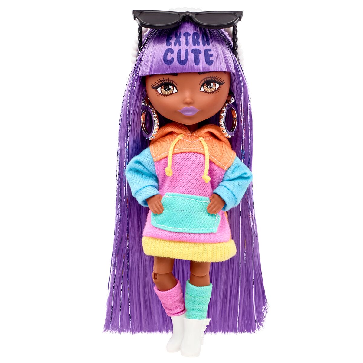 Кукла Barbie Extra Minis Сиреневый HJK66 купить,NaN