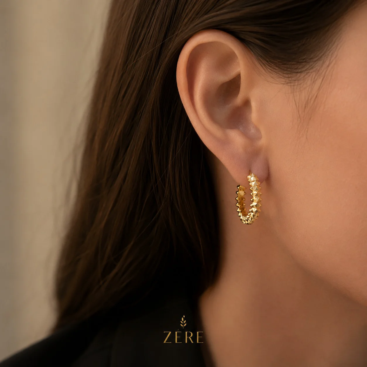 Серьги Zere ZR120523 золото 4.75гр - ForteMarket Серьги Zere ZR120523 золото 4.75гр купить,371300