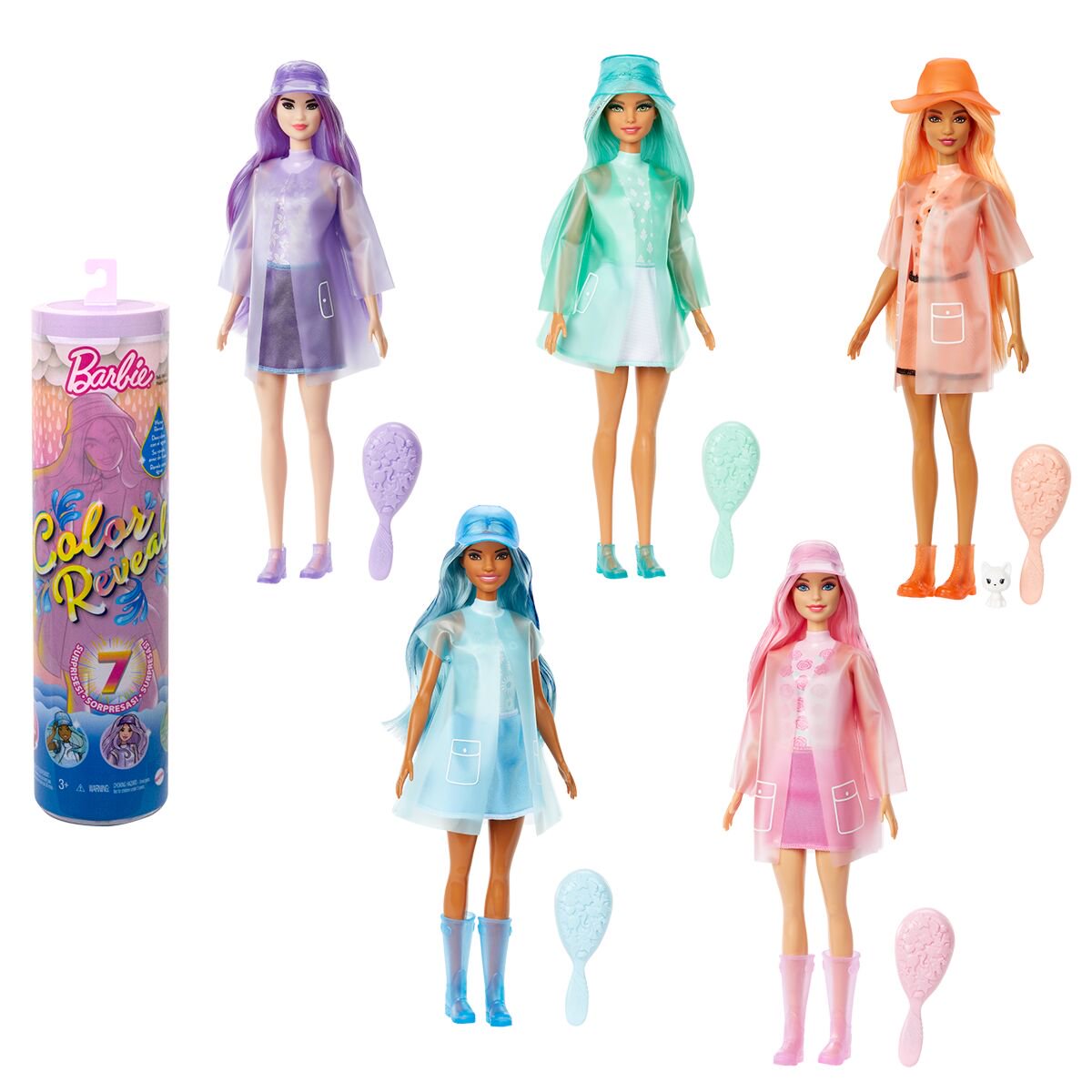 Кукла Barbie Colour Reveal серия Sunshine & Sprinkles HCC57 купить,NaN