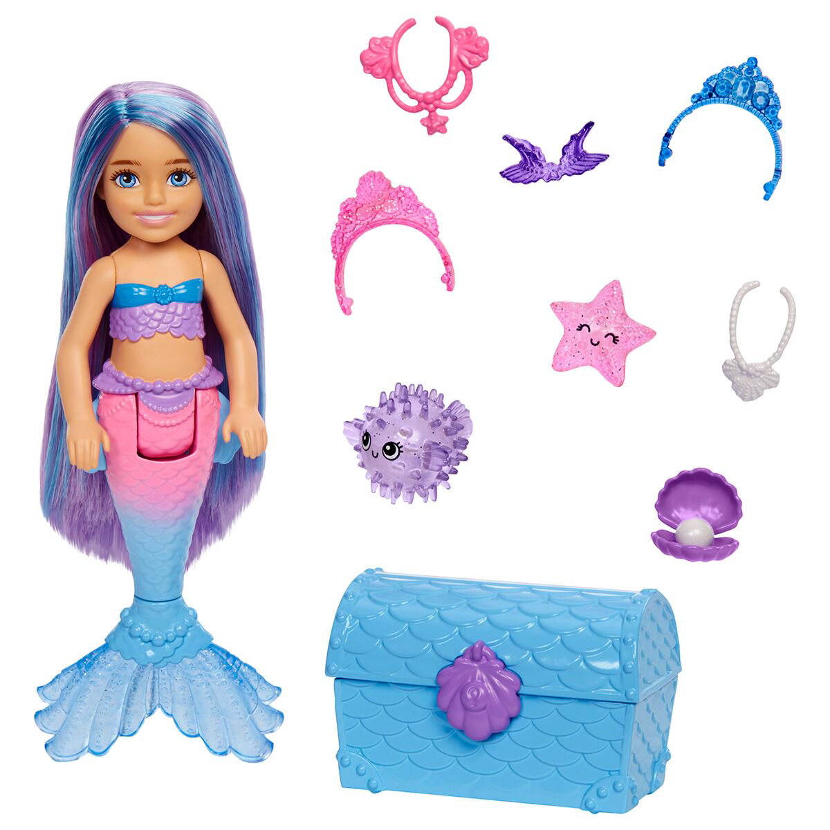 Игровой набор Кукла Barbie Русалочка Chelsea HHG57 купить,NaN