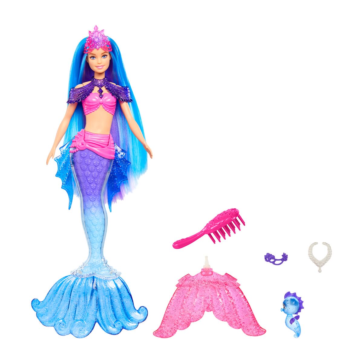 Кукла Barbie Русалка Dreamtopia Malibu HHG52 купить,NaN