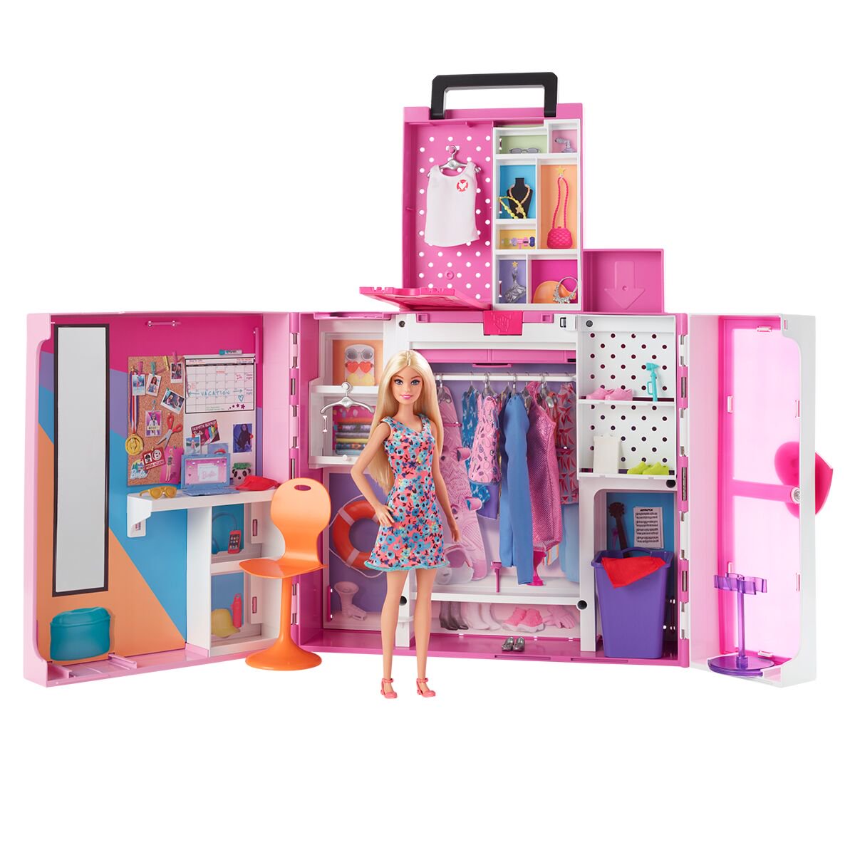 Игровой набор Кукла Barbie Идеальная гардеробная для Barbie HGX57 купить,NaN