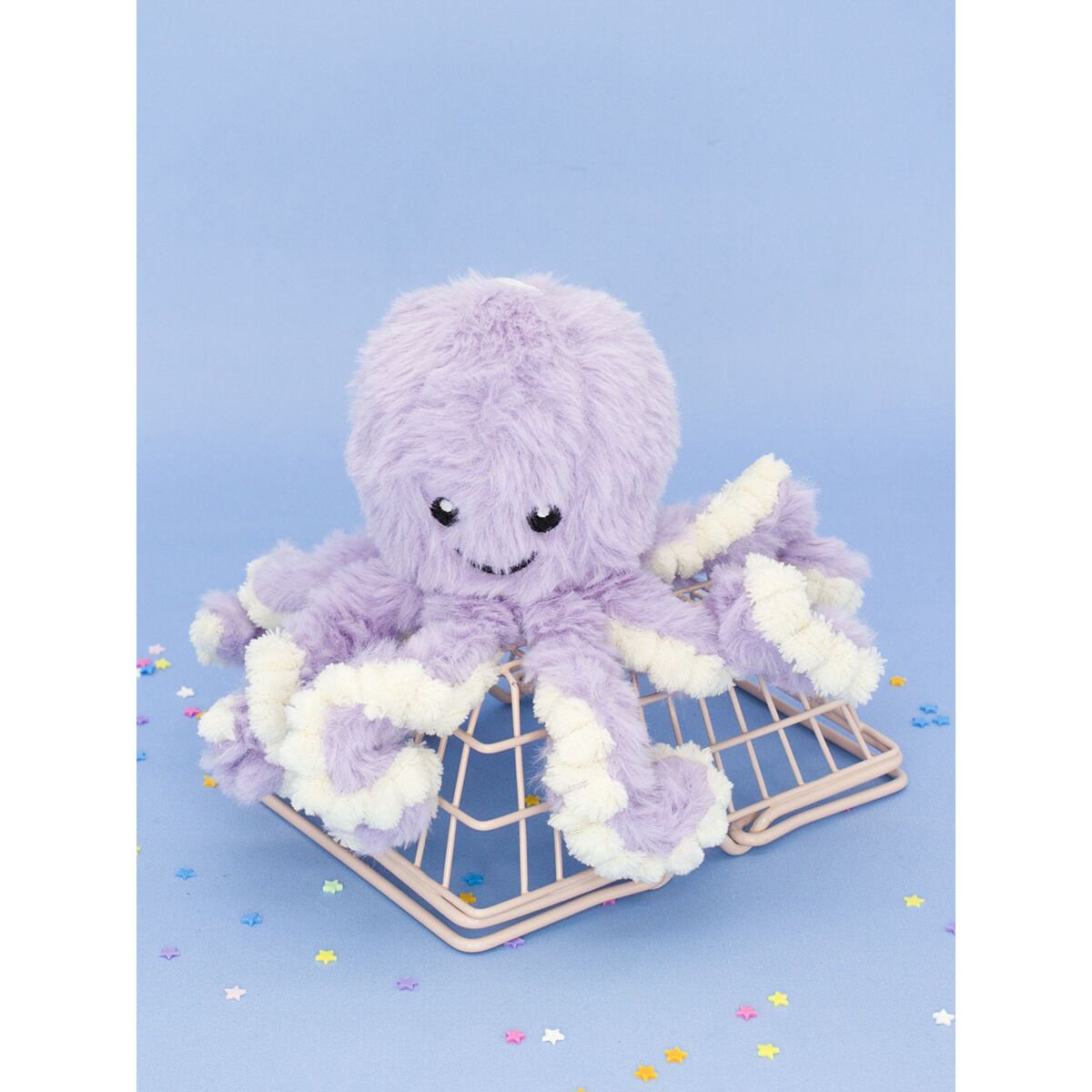 Мягкая игрушка Mihi-Mihi Осьминог фиолетовая 18см купить,NaN