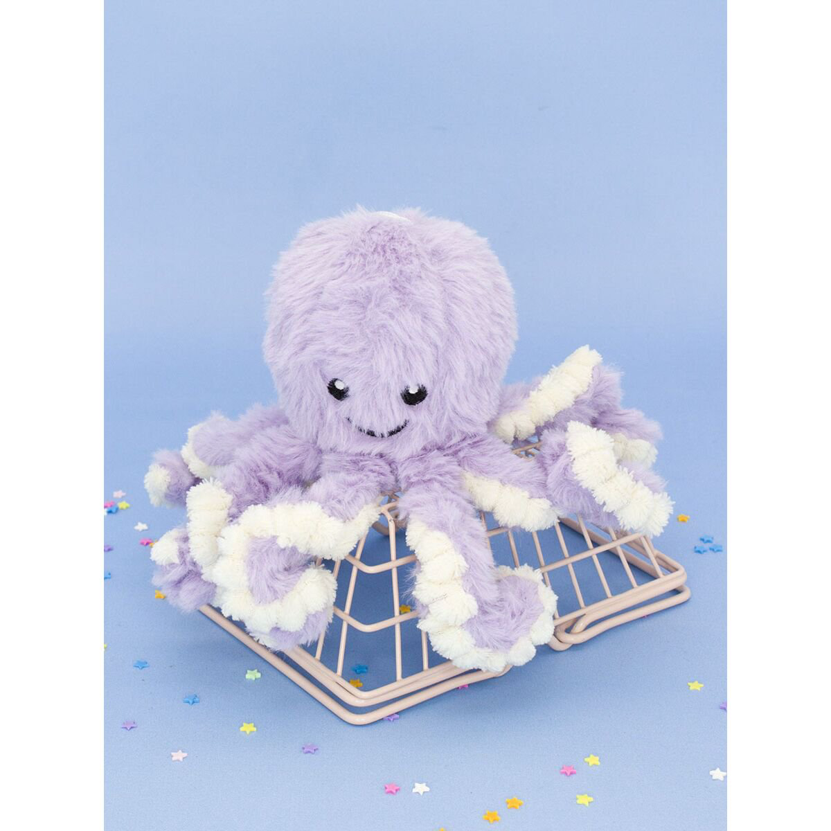 Мягкая игрушка Mihi-Mihi Осьминог фиолетовая 18см купить,NaN
