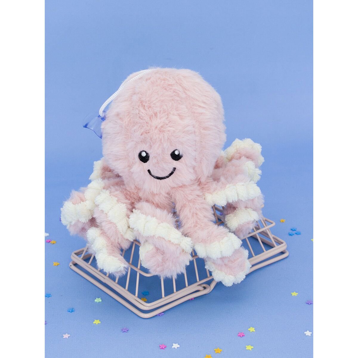 Мягкая игрушка Mihi-Mihi Осьминог розовая 18см купить,NaN