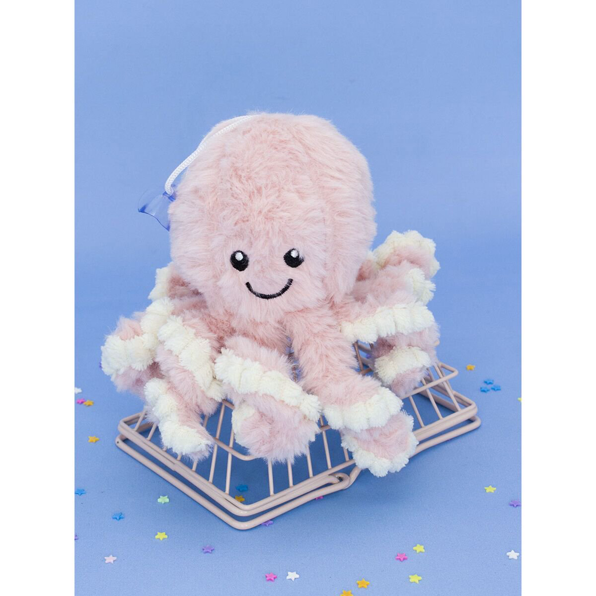 Мягкая игрушка Mihi-Mihi Осьминог розовая 18см купить,NaN