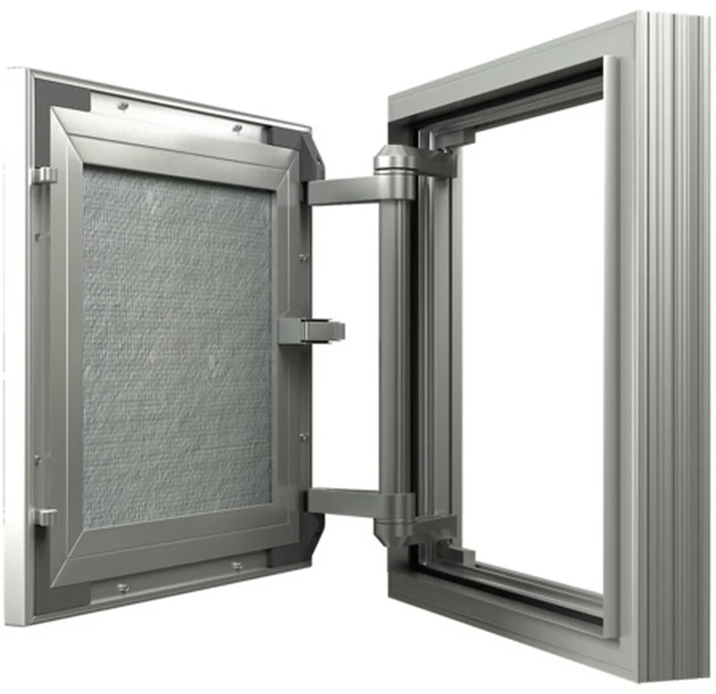 Люк нажимной под плитку Ceramo Comfort D3050 50х30см