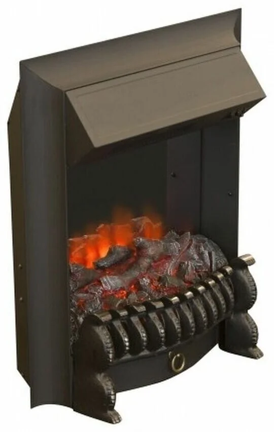 Электрокамин RealFlame Dominica WT с очагом Fobos Lux Black 96х101х38см белый купить,NaN