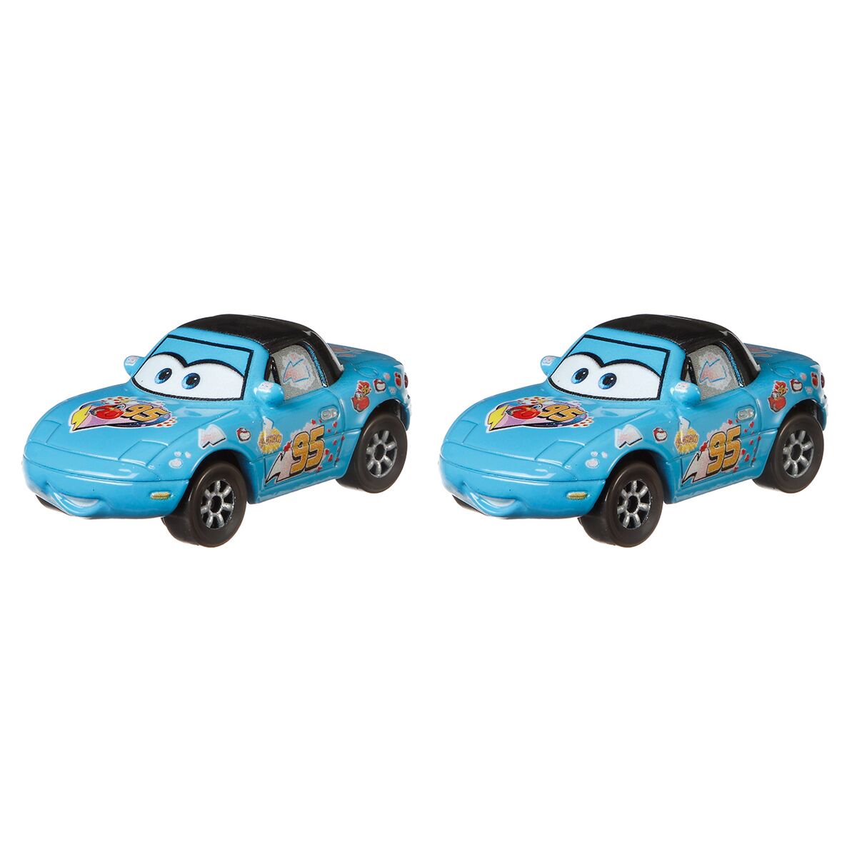 Машинка игрушечная Cars Dinoco Mia & Dinoco Tia 1:55 2 шт купить,NaN