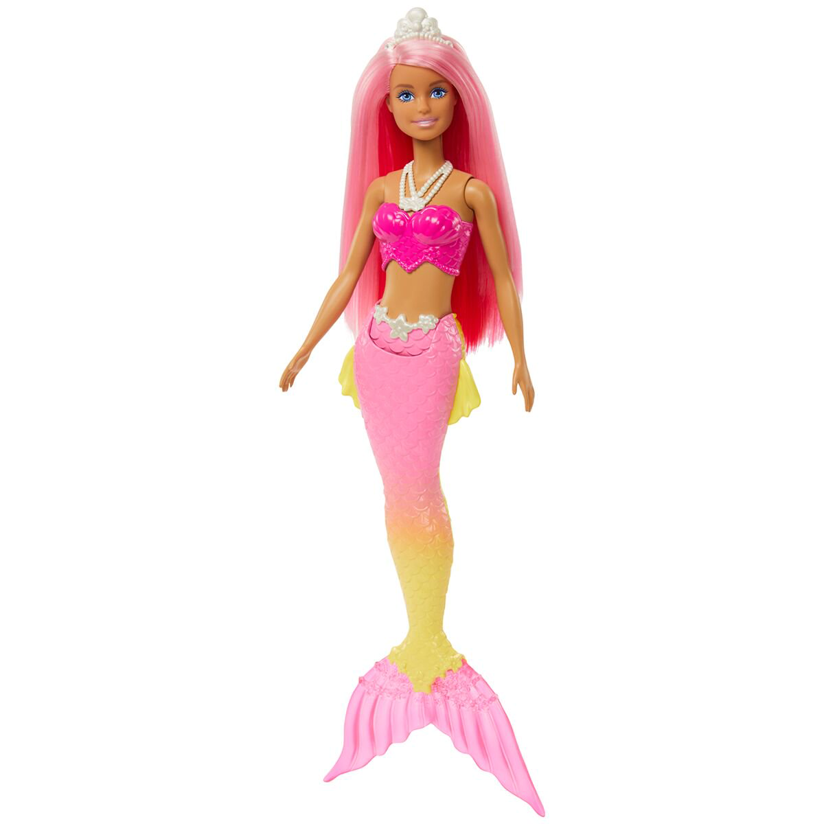Кукла Barbie Русалка Dreamtopia Желтый HGR08/HGR11 купить,NaN