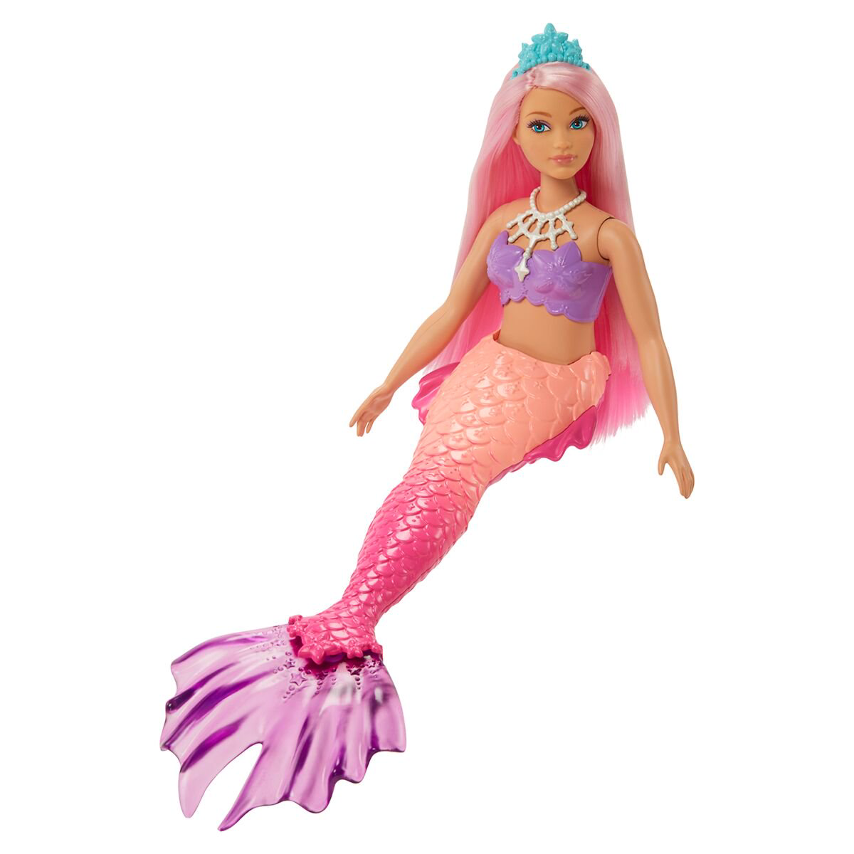 Кукла Barbie Русалка Dreamtopia Розовый HGR08/HGR09 купить,NaN