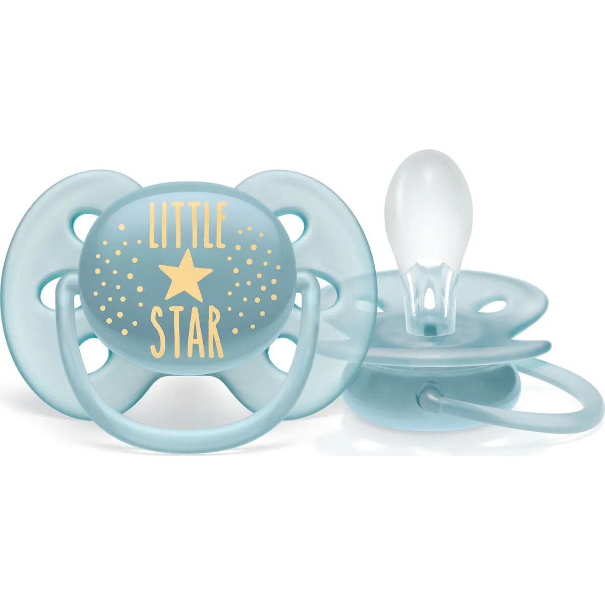 Пустышка Avent Ultra soft 6-18 мес голубой купить,NaN