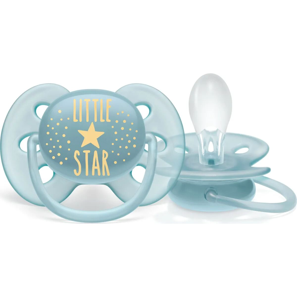 Пустышка Avent Ultra soft 6-18 мес голубой купить,NaN