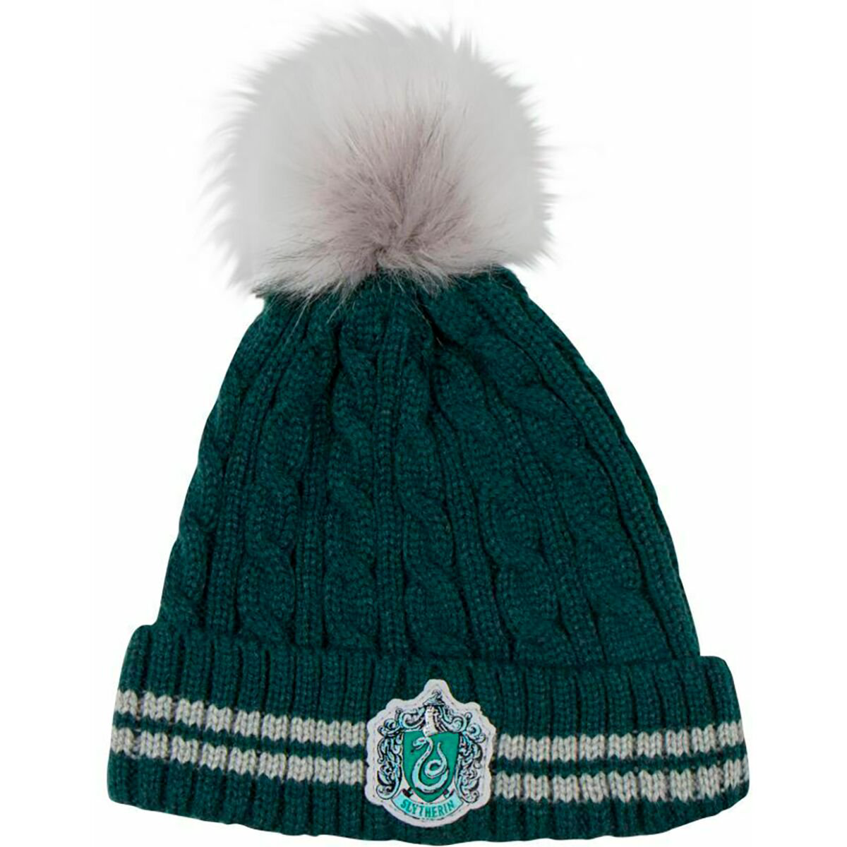 Шапка Гарри Поттер Pom-Pom Beanie Слизерин купить,NaN