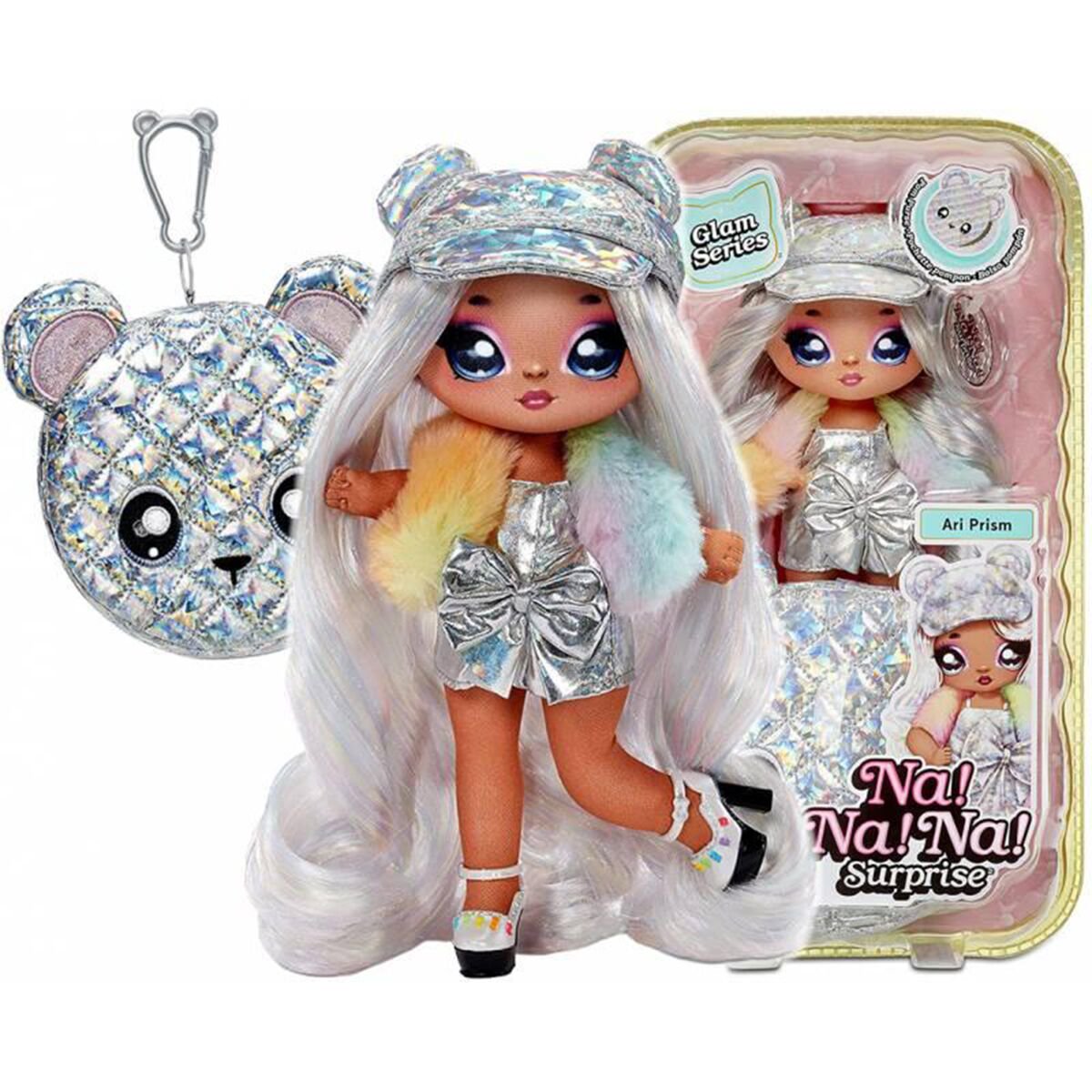 Мягкая кукла Glam Na! Na! Na! Сюрприз 2 в 1 Ари Присм 75399EUC/A купить,NaN