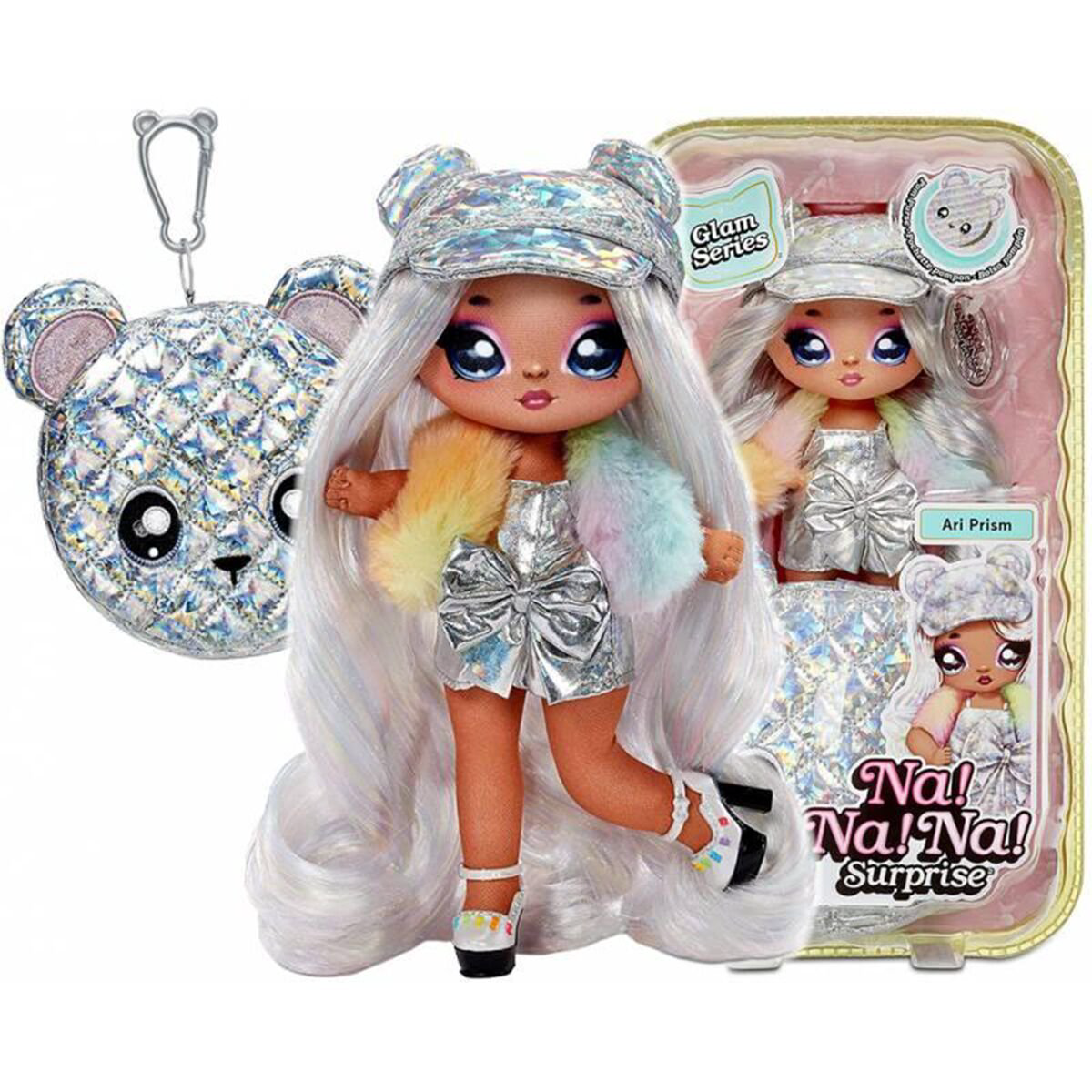 Мягкая кукла Glam Na! Na! Na! Сюрприз 2 в 1 Ари Присм 75399EUC/A купить,NaN