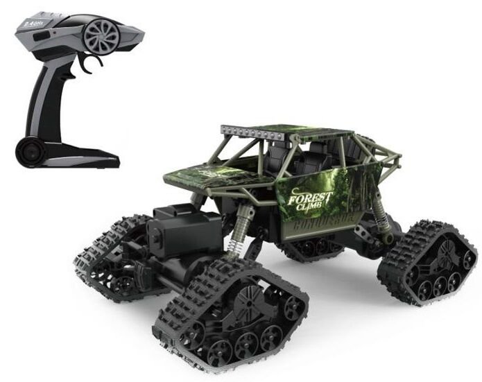 Машинка HB Toys Багги на гусеницах 1:18 HB-LD180 зеленая купить,NaN