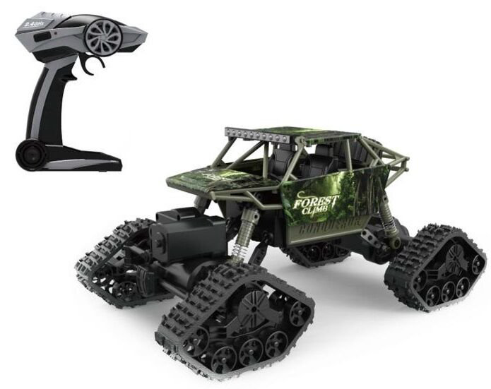 Машинка HB Toys Багги на гусеницах 1:18 HB-LD180 зеленая купить,NaN