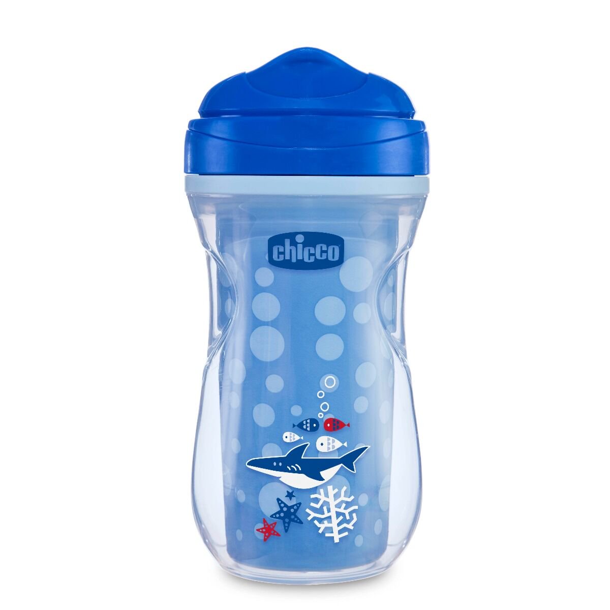 Поильник Chicco Active Cup 266 мл 14м+ синий