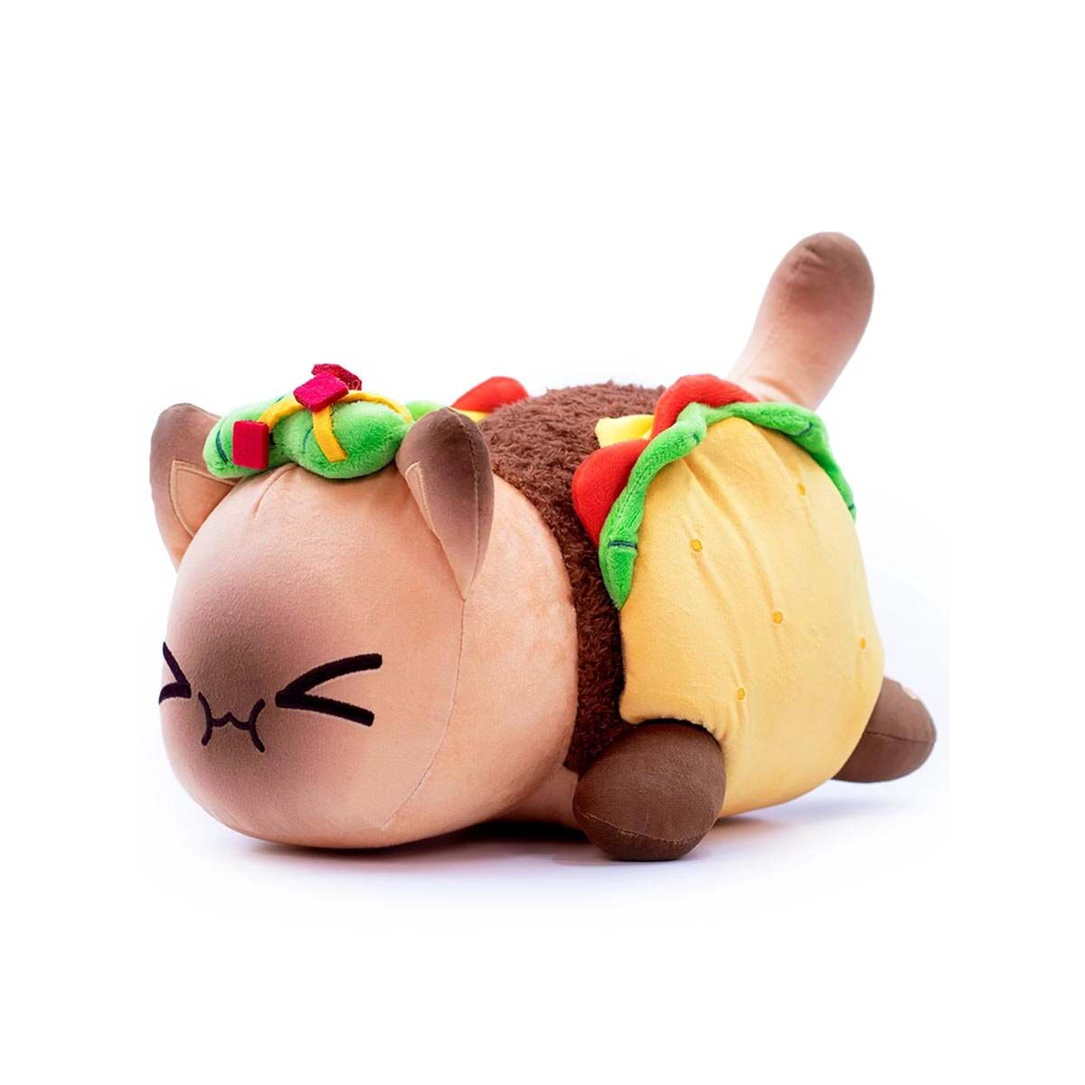 Мягкая игрушка-подушка Mihi-Mihi кот Бутерброд Taco Cat 25 см купить,NaN
