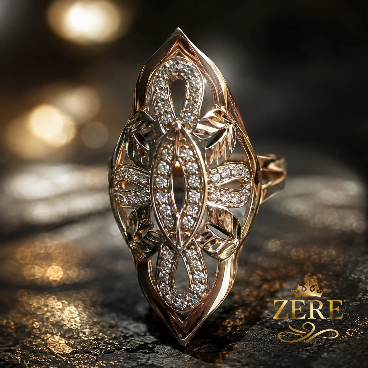 Кольцо Zere ZR120508 золото 20.5р 3.46гр - ForteMarket Кольцо Zere ZR120508 золото 20.5р 3.46гр купить,276750