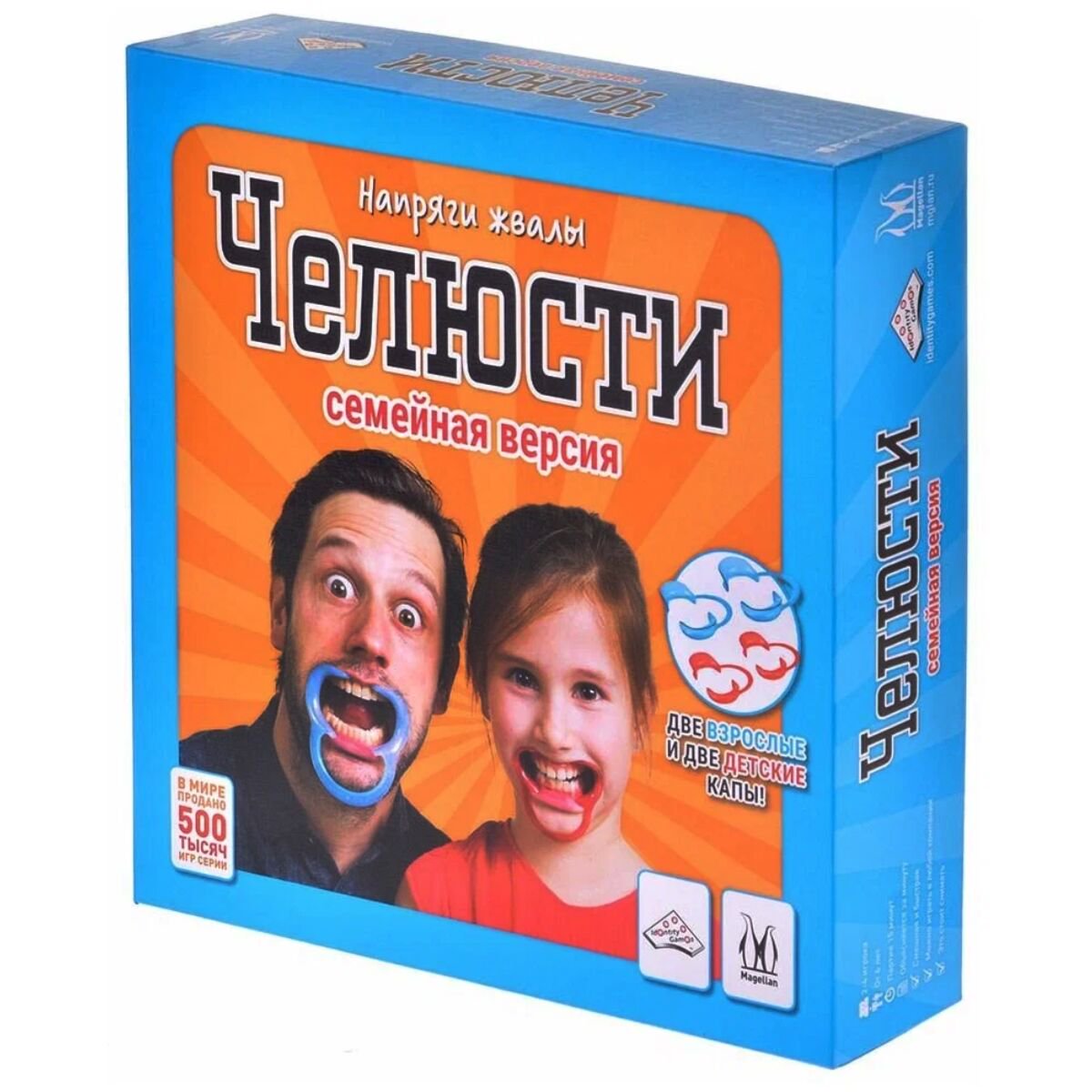 Настольная игра Hobby world Челюсти семейная версия купить,NaN