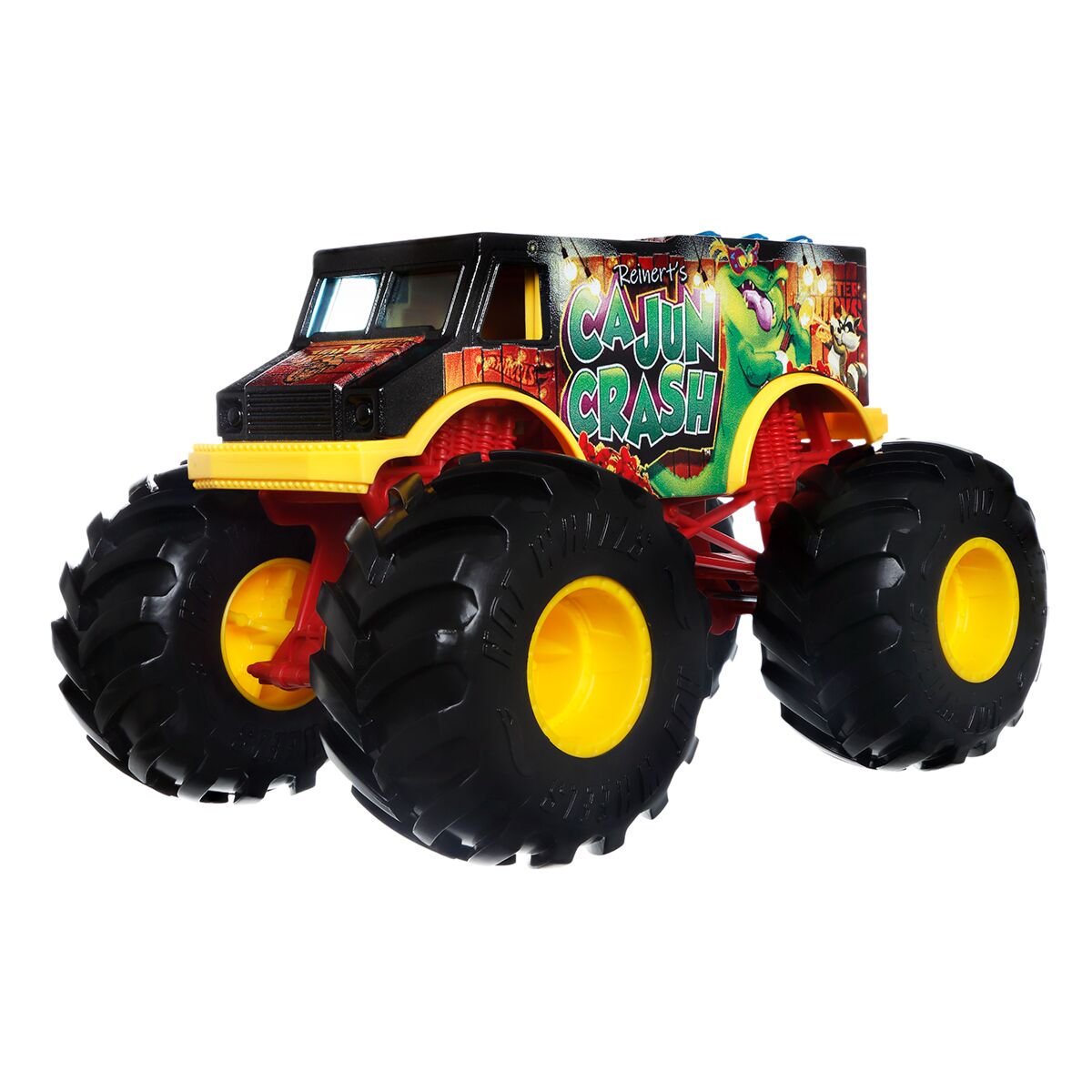 Машинка Hot Wheels Monster Trucks. 1:24 Cajun Crash купить,NaN