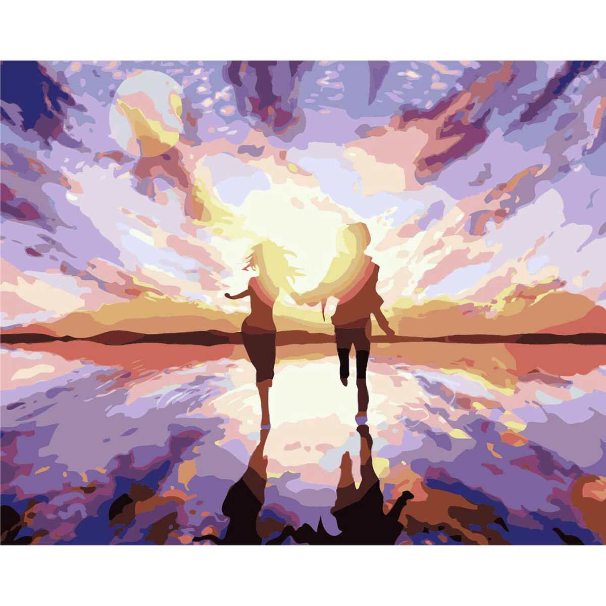 Картина по номерам Dell`Arte Двое 40x50 купить,NaN