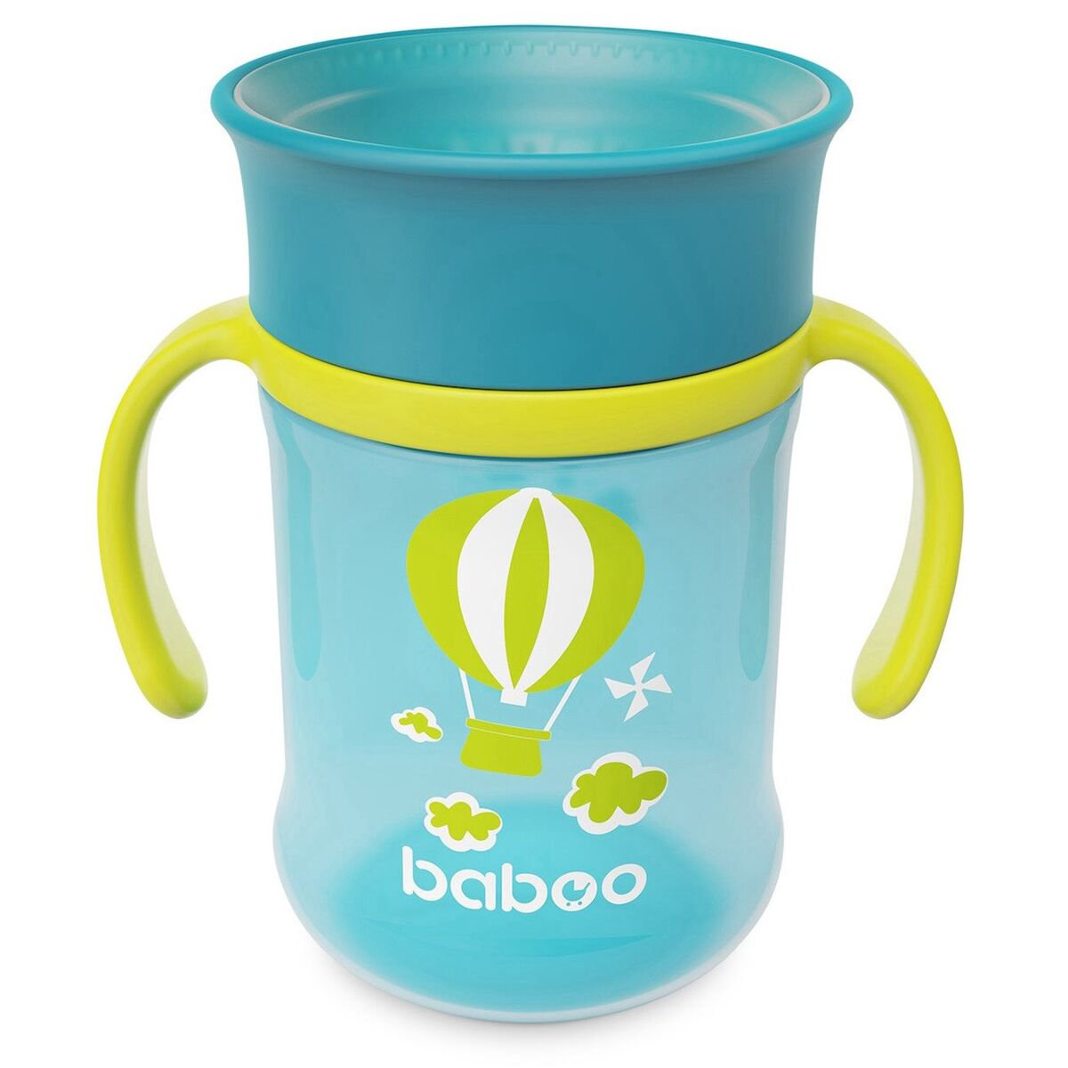 Поильник Baboo Transport 360° 6м+ 300 мл зелёный купить,NaN