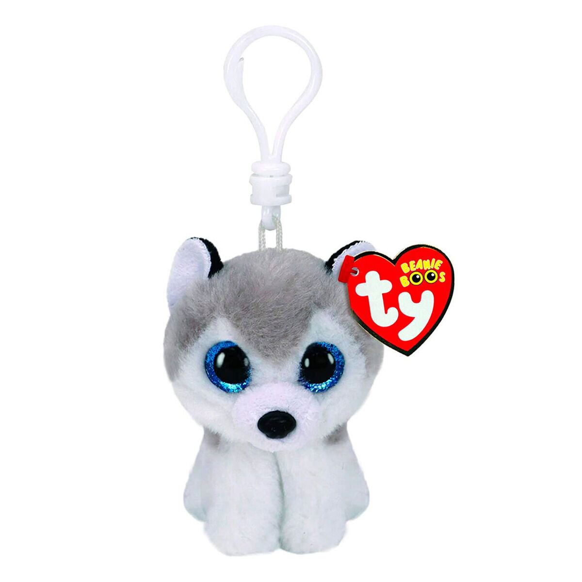 Мягкая игрушка-брелок TY Beanie Boo's хаски Бафф 10 см купить,NaN