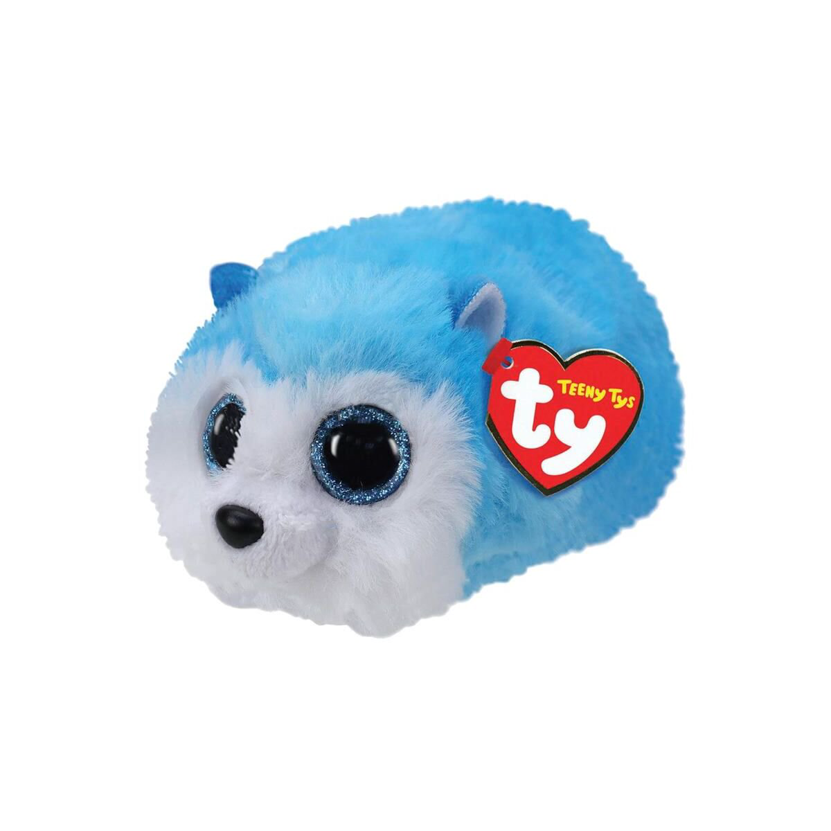 Мягкая игрушка TY Teeny Ty's хаски Слаш 10 см голубая купить,NaN