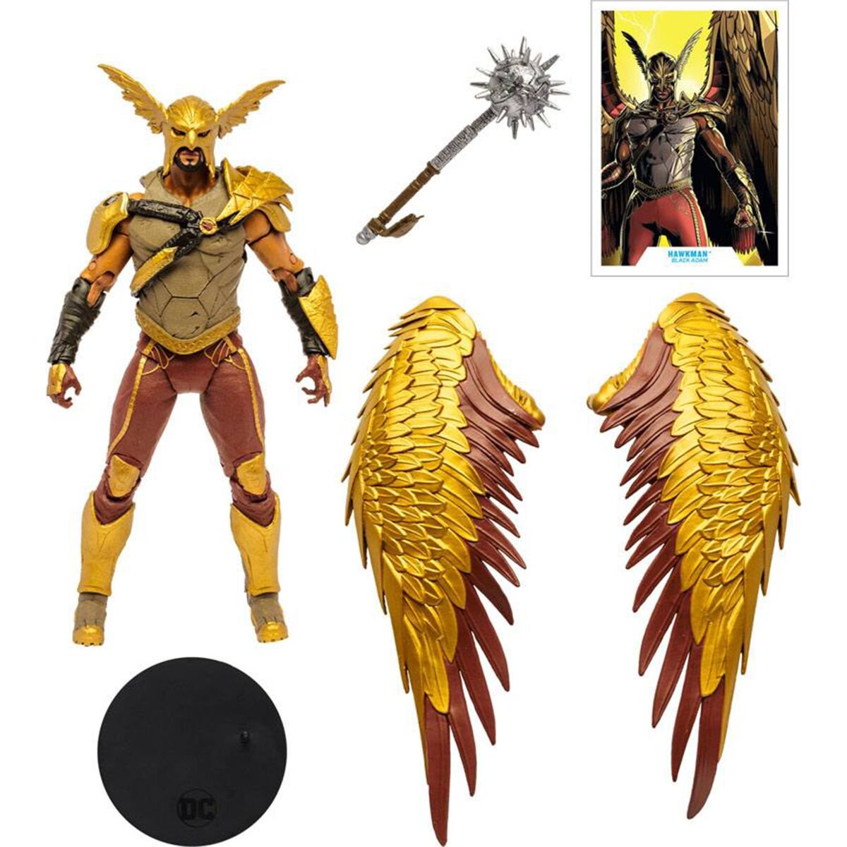 Фигурка McFarlane DC Multiverse Black Adam Hawkman 18см купить,NaN